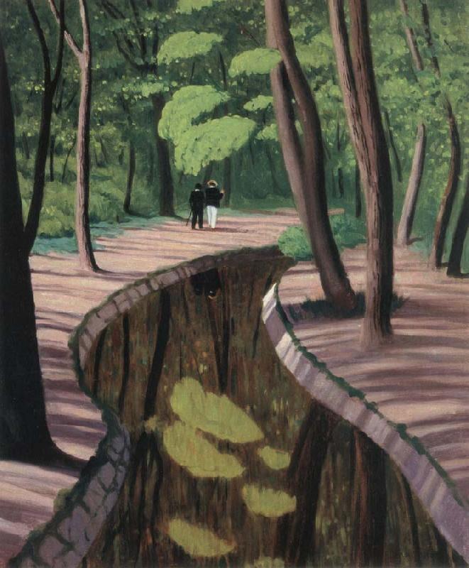 Felix Vallotton Undergrowth,Bois de Boulogne